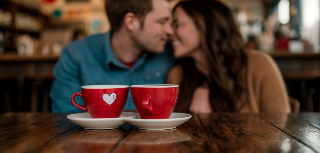 Erfolgsgeschichte Dating Cafe: Liebe online finden. (Foto: AdobeStock Curioso.Photography _808221233)